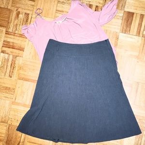 Style & Co A-line skirt